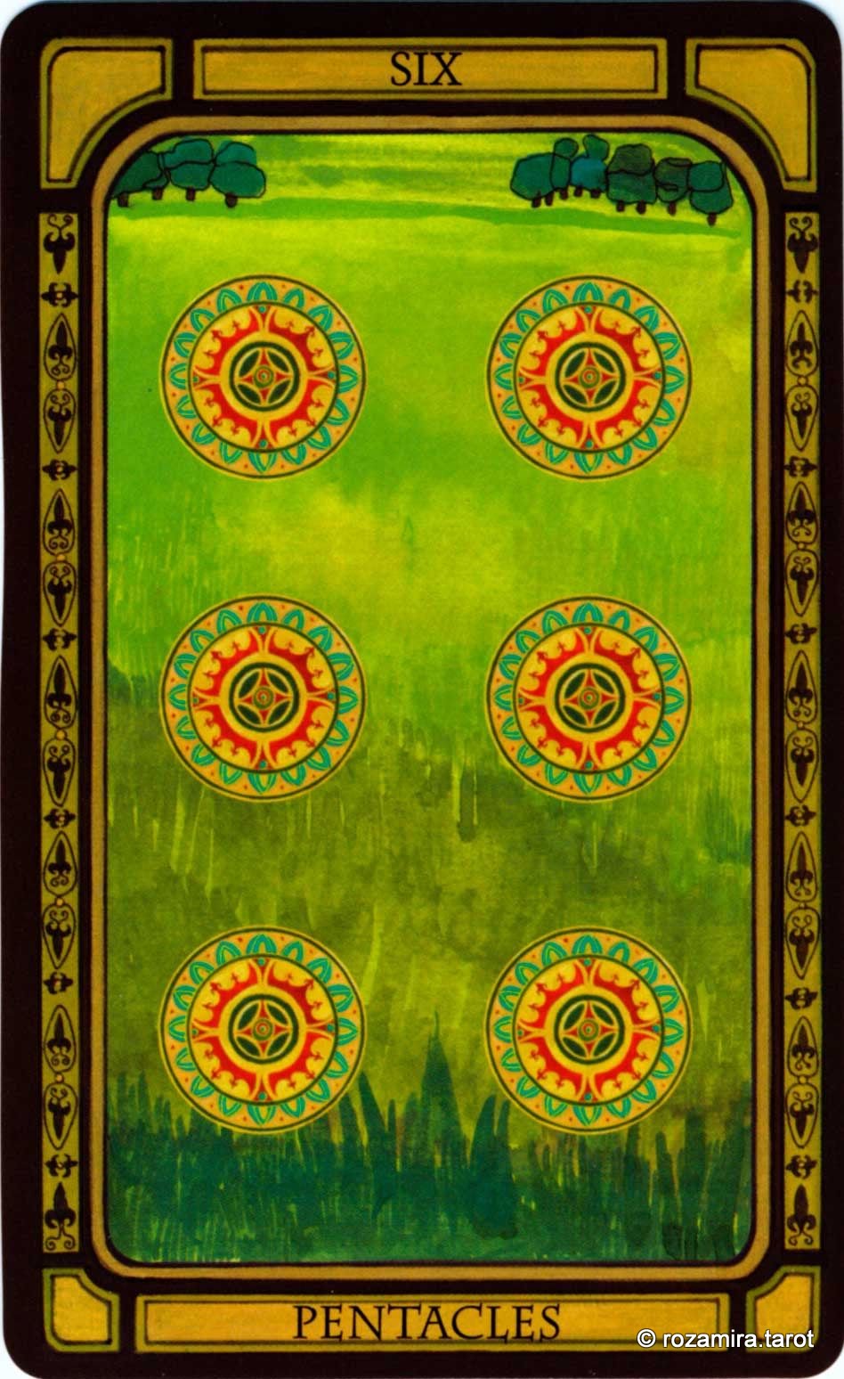 The Golden Tarot (Liz Dean)